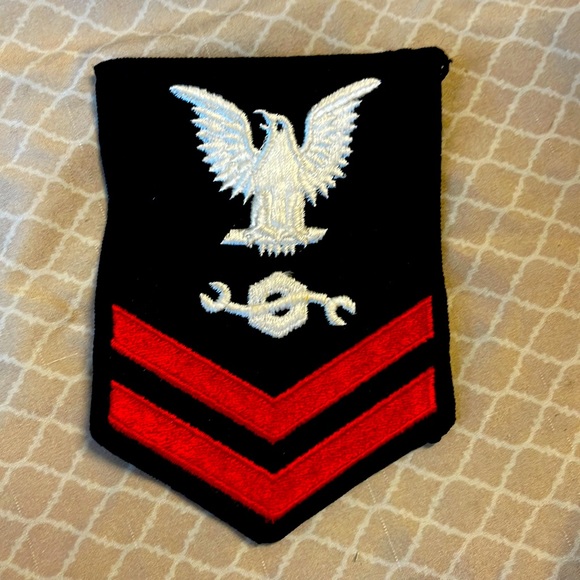 Vintage Embroidered US Navy Patch - Picture 1 of 4